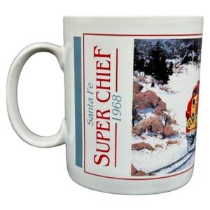 Santa Fe Super Chief 1968 White Mug